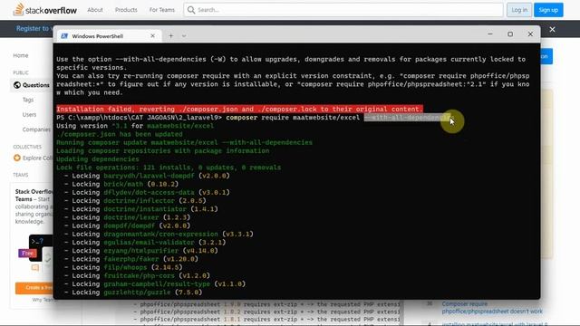 maatwebsite excel require phpoffice phpspreadsheet solved command with option parameter with all смотреть онлайн
