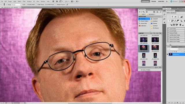 Photoshop: Fixing Skin Blemishes, Select Color Region, Blur смотреть онлайн