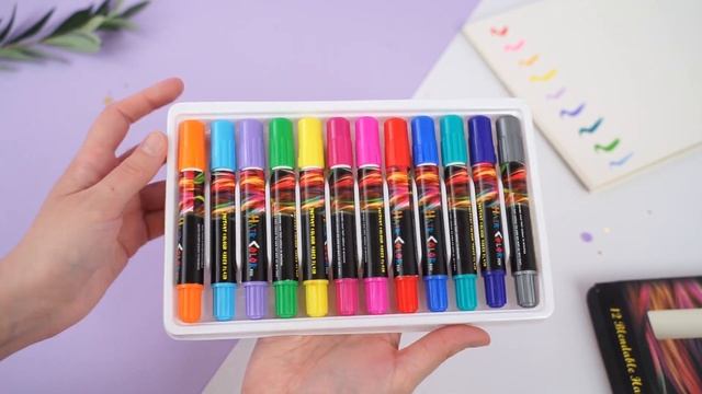 Мелки-карандаши для окрашивания волос, 12 штук смотреть онлайн