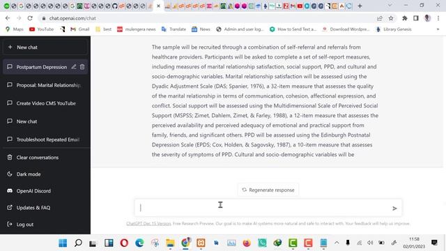Creating a research proposal using ChatGPT in 5 minutes.Results checked for plagiarism later. смотреть онлайн