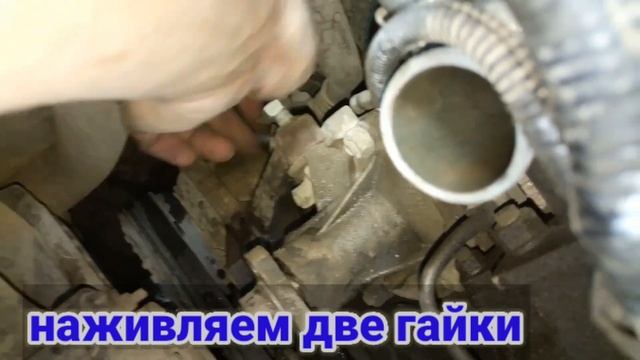 Замена помпы Шевроле Нива с кондиционером смотреть онлайн