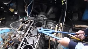 Снятие головки с мотора ЗМЗ 402 ч 3