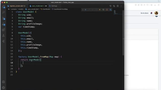 Create UserModel & Save Authenticated Users Data in Firebase Cloud FireStore Database #3 смотреть онлайн