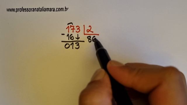173 dividido por 2| Dividir 173 por 2 | 173/2 | 173:2 | 173÷2 | Aula de DIVISÃO INEXATA смотреть онлайн