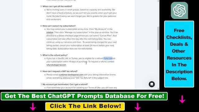 How To Get A ChatGPT Plus Refund? [in 2023] смотреть онлайн