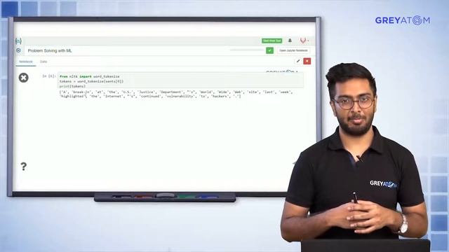 Machine Learning Tutorial | Part-3 Tokenization & Stopwords | Rohit Ghosh | GreyAtom смотреть онлайн