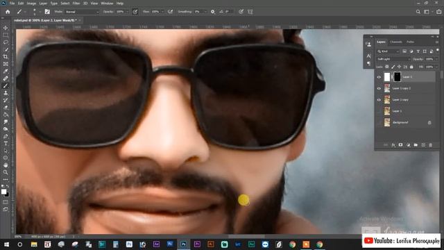Photoshop Lab Color Background  Tutorial #photoshop_lab_color_background_ Tutorial