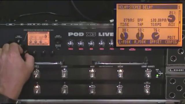 Line6 POD X3-Live Video Demo IV Part 1 by Glenn Delaune смотреть онлайн