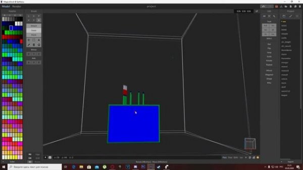 Обзор программы MagicaVoxel (Возможно даже гайд) #1
