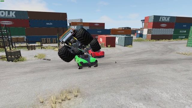 Монстр трак против машин смотреть онлайн