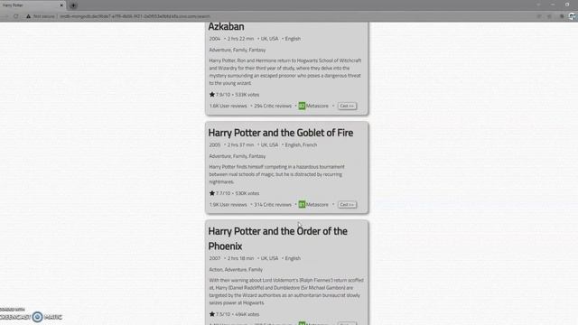 MongoDB Atlas Hackathon on DEV - iMovieDB смотреть онлайн