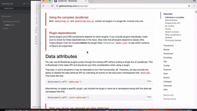 [Bootstrap 3][中文] 01. 安裝與開始使用Bootstrap 3 (線上課程教學) смотреть онлайн