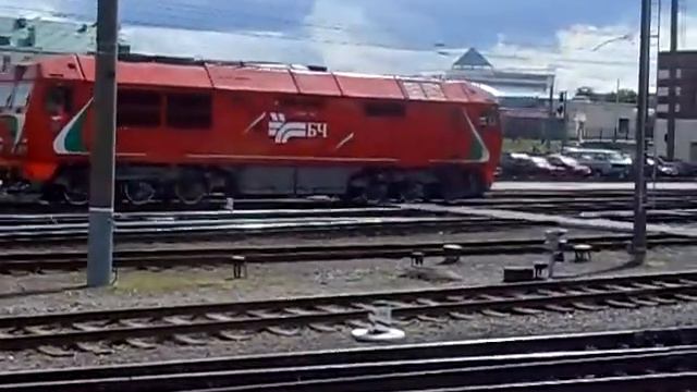 ТЭП70БС-084 резервом в Минск смотреть онлайн