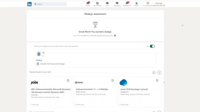 Linkedin Skill Assessments Quizzes – node.js смотреть онлайн