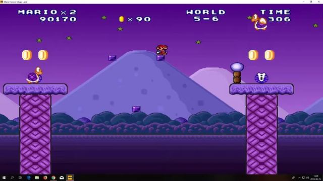Mario Forever Magic Land - World 5 смотреть онлайн