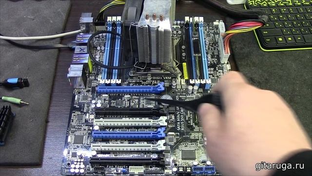 Как восстанавливалась Asus P9X79 WS смотреть онлайн