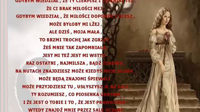 ANDRZEJ BOGUCKI - CZY TY WIESZ , MOJA MALA.wmv смотреть онлайн