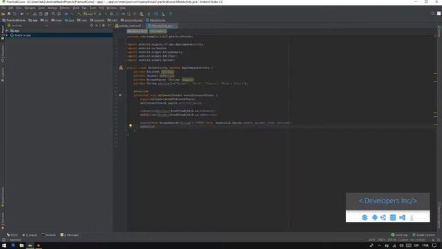 Manejador de eventos con Spinner | Android Studio | Developers Inc смотреть онлайн