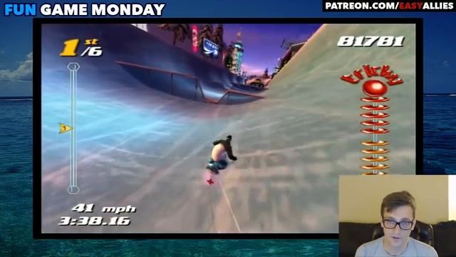 Fun Game Monday - SSX Tricky (Sorta) смотреть онлайн