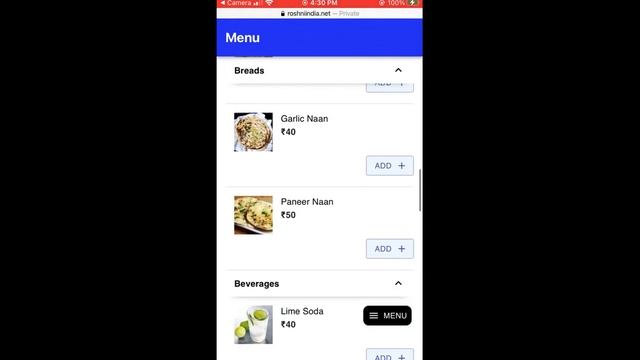 React | PHP - QR Menu Ordering System смотреть онлайн