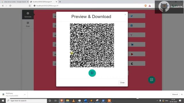 Password Credential manager with QR Using Django, JQuery, Ajax, wScratchPad, PIL, pyzbar and OpenCV смотреть онлайн