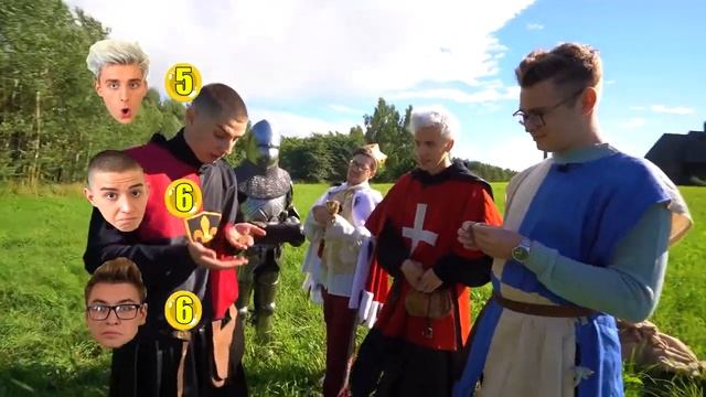 24 Часа в СРЕДНЕВЕКОВЬЕ Челлендж ! **Стали рыцарями** смотреть онлайн