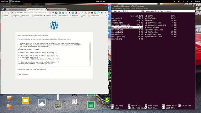 Install Wordpress da terminale su CentOS (2) смотреть онлайн