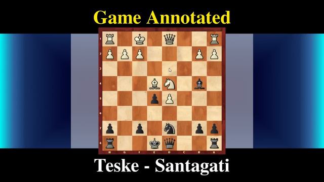 Game Annotated : Teske vs Santagati - Malta Chess Open 2015 смотреть онлайн