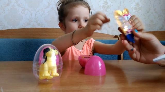 Распаковка ChiChi Love, яйца Лапусики и Лягушка Диагостини