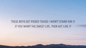 SAYGRACE - Boys Ain't Shit (Lyrics)