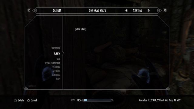 Skyrim - NPC on the Bed смотреть онлайн