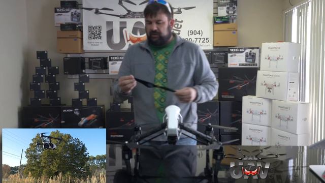 DJI Inspire 1 Props - What to use while waiting for DJI to ship.. www.BuiltDrones.com смотреть онлайн