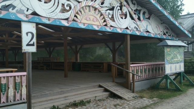 Впечатления от прогулки по деревне Верхние Мандроги смотреть онлайн