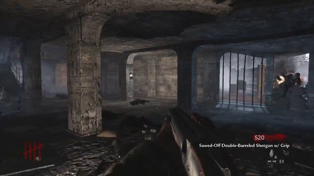 Call of Duty: World at War - "Nacht der Untoten" Nazi Zombies Gameplay (Part 1) "The Original" смотреть онлайн