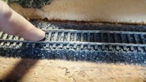 Реконструкция макета железной дороги в масштабе НО. Идея для иметации насыпи.