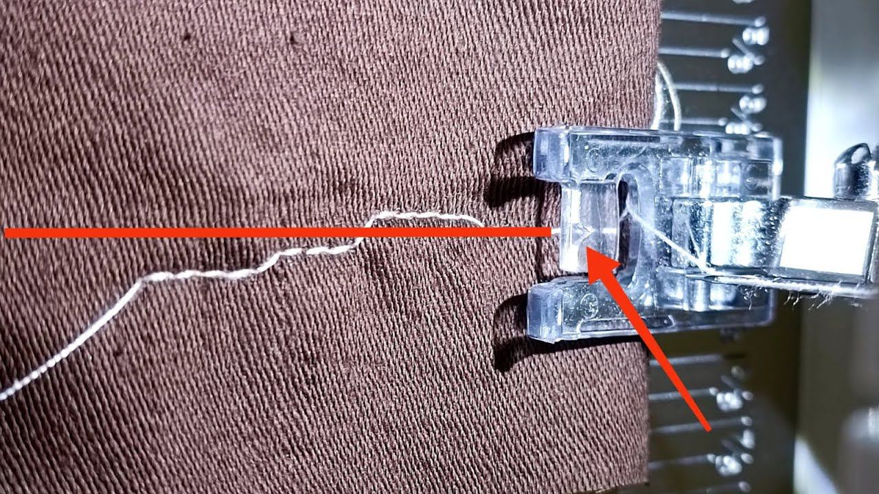 Necchi-205D. Позиционирование и смещение иглы.