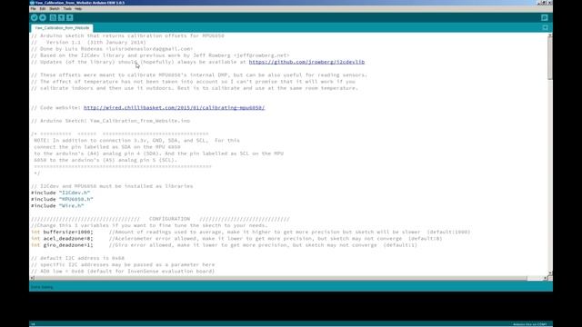 Calibrating MPU6050 6 DOF Gyro Accelerometer Module смотреть онлайн