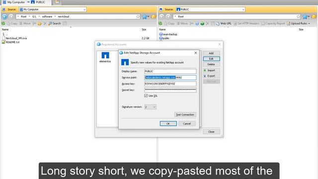 Configure NetApp StorageGRID as External S3 Tier for NextCloud смотреть онлайн