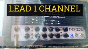 AZG Custom Benzol 50/18 Head - Tone Test (No Talk)