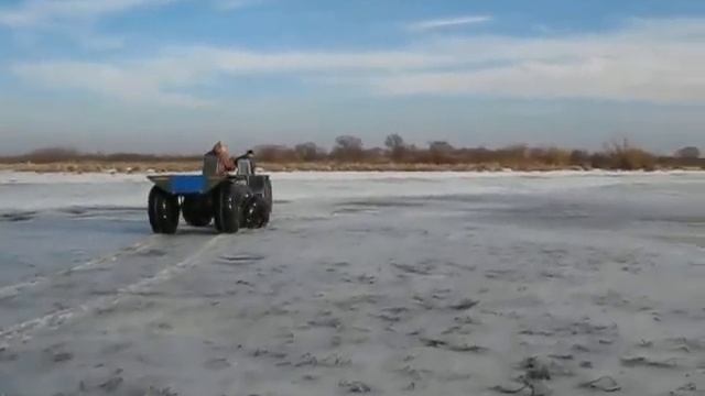 Вездеход Тарас (прототип) - Буксирование вездехода (2) смотреть онлайн