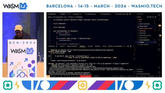 Filling a Registry-Shaped Hole in the Wasm Component Ecosystem by D. Macovei / O. Spencer @ Wasm I/ смотреть онлайн