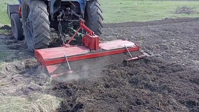 Фрезерование 2022 на мтз 82. Китайская фреза