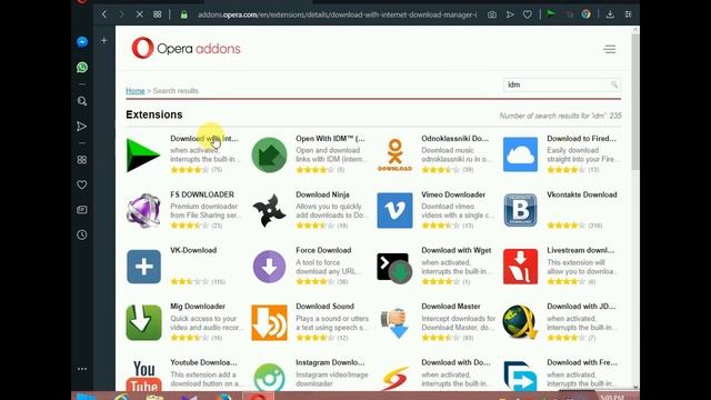 How To Install IDM+Chrome+Youtube Downloader Extension On Opera Mini 2020 смотреть онлайн