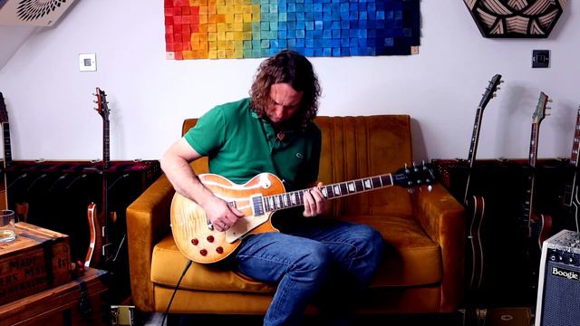 ALL PLAYING, NO TALKING: Gibson Les Paul Standard (60s, 2018) + Mesa Boogie Mark I King Snake смотреть онлайн