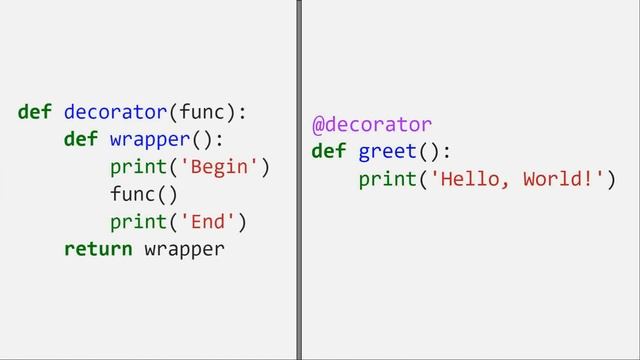 Декорирование функций. Python. смотреть онлайн