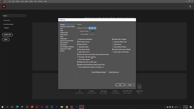 Fix Illustrator 2020 V 24.2 won't open new document | حل مشكلة الالستريتور 2020 لفتح ملف جديد смотреть онлайн