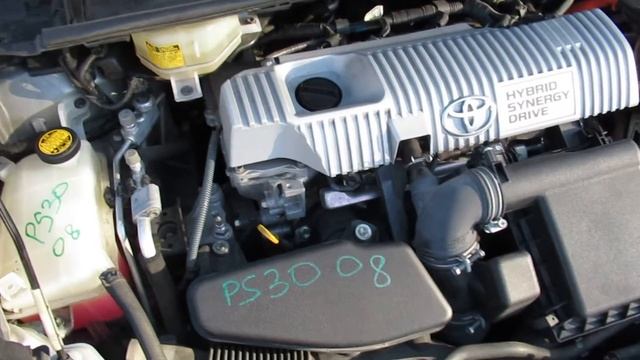 Запуск ДВС 2ZR-FXE Toyota Prius XW30 [PS30 08] - снят глушитель смотреть онлайн