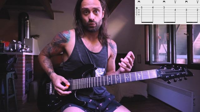 PANTERA 'RIFF OF THE WEEK' #14 - YOU'VE GOT TO BELONG TO IT - Main Whammy Riff 🔥 Lesson Part смотреть онлайн