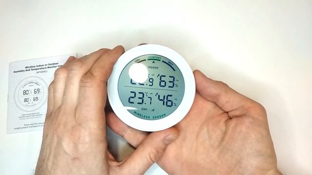 Термометр Гигрометр Выносной датчик ЖК дисплей РасПаковка и Включение ГОДНОТА ИЗ КИТАЯ смотреть онлайн
