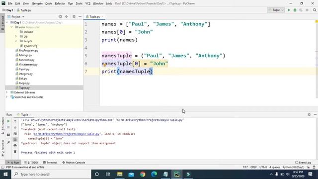 #12 - Tuples in Python смотреть онлайн